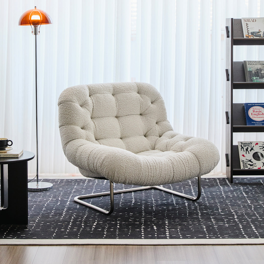 Bauhaus boucle fabric 1 seater sofa emi size charts.