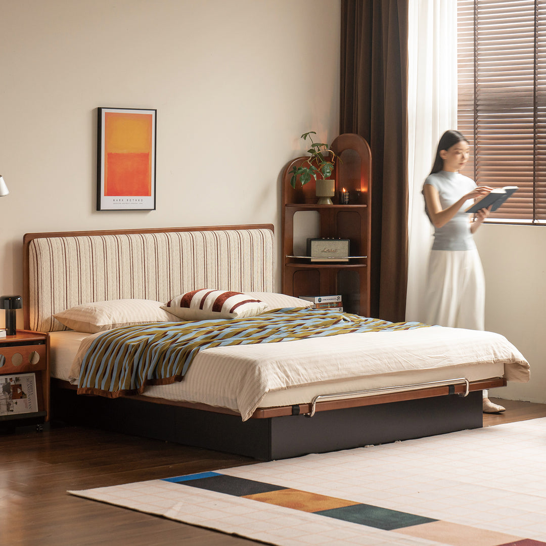 Bauhaus boxwood storage bed film size charts.