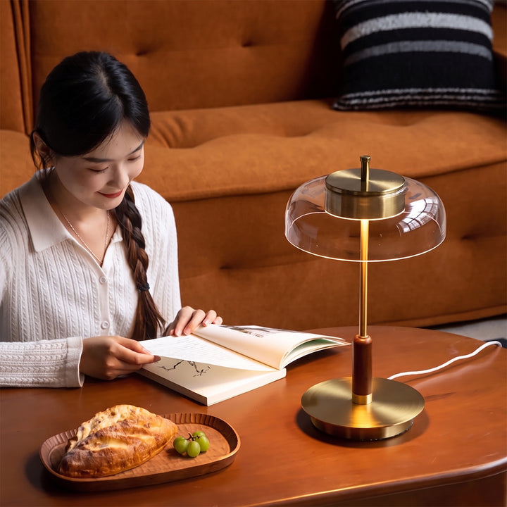 Bauhaus brass table lamp dream primary product view.