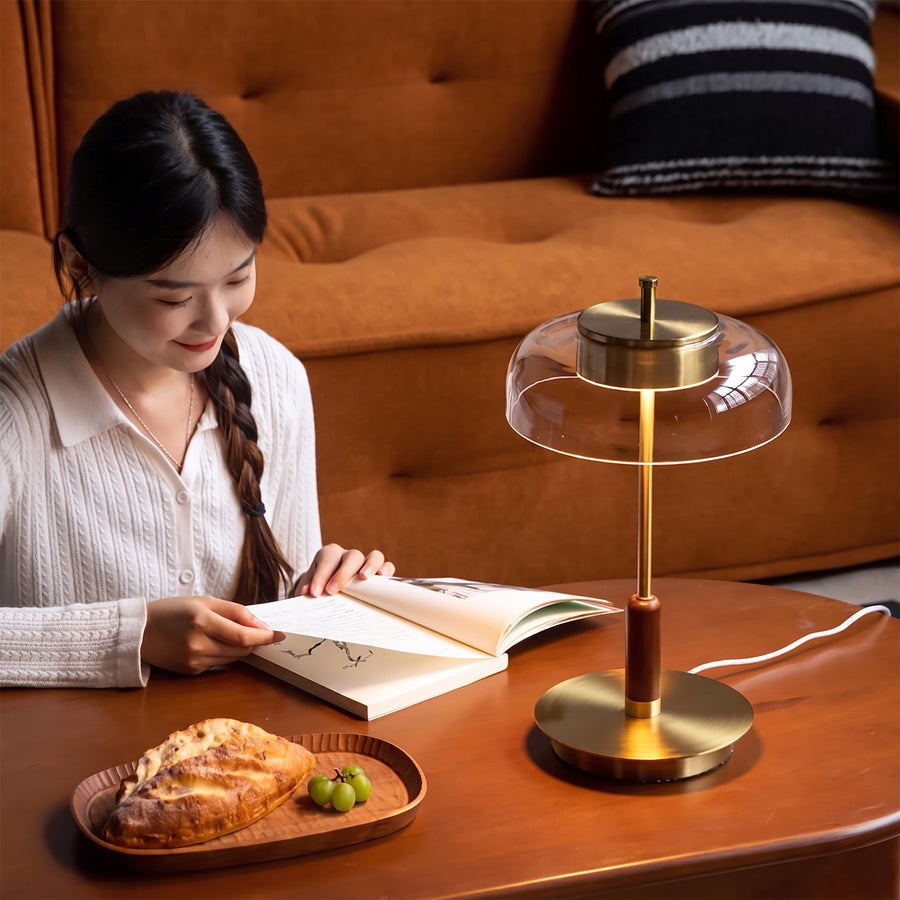 Bauhaus brass table lamp dream primary product view.