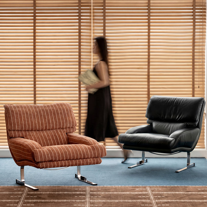 Bauhaus chenille velvet fabric 1 seater sofa searle material variants.