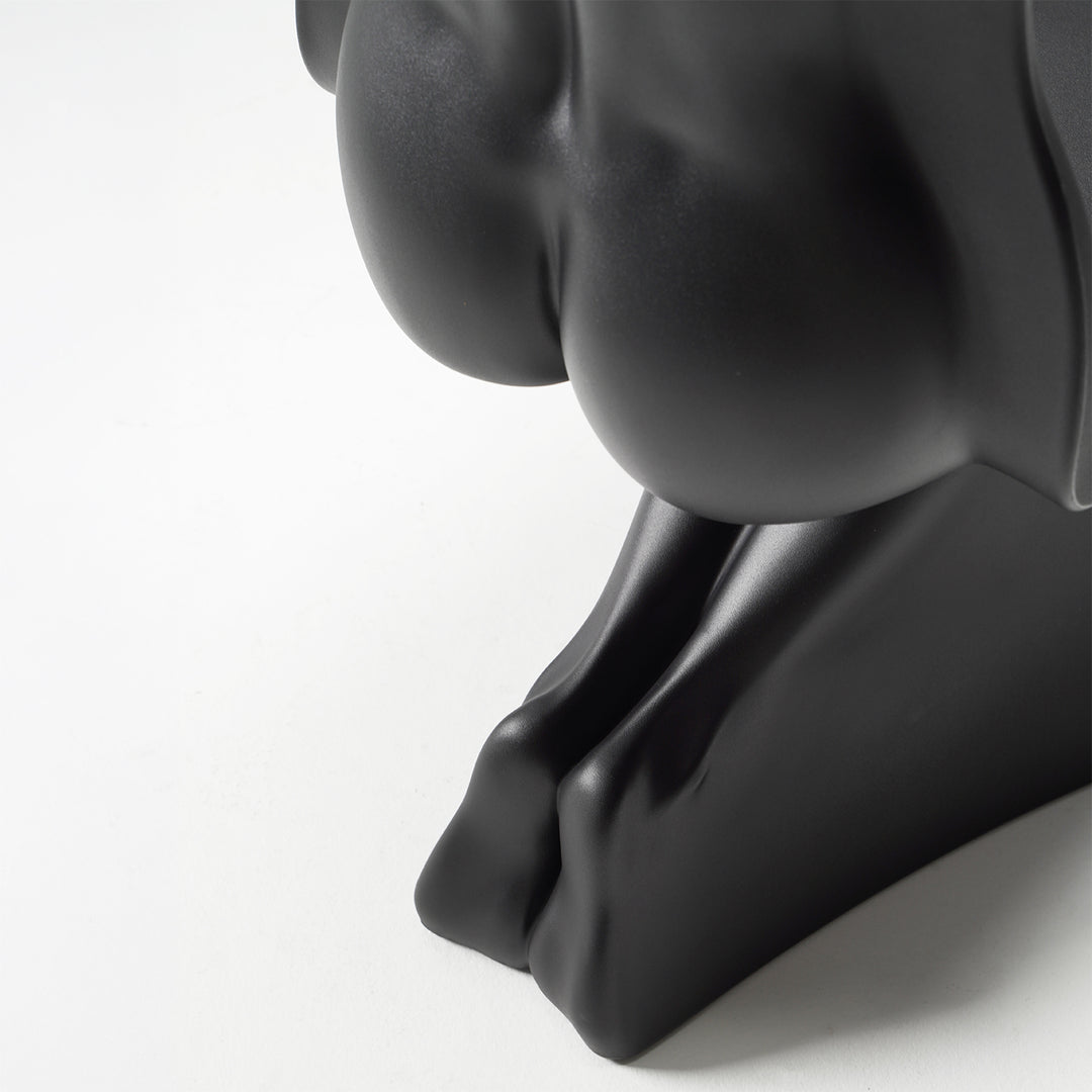 Bauhaus plastic dining chair her in details.