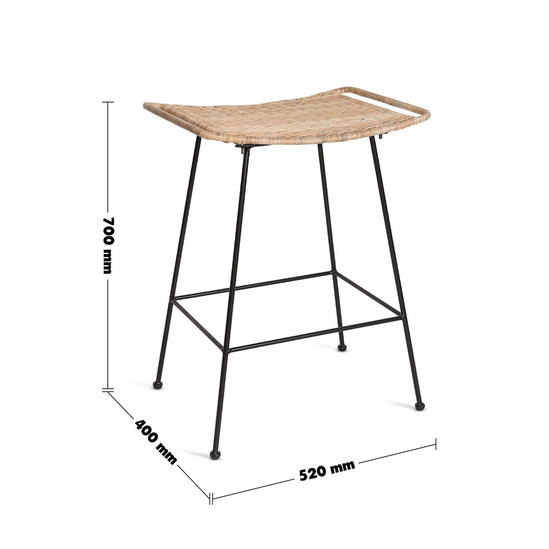 Bohemian rattan bar stool scott size charts.