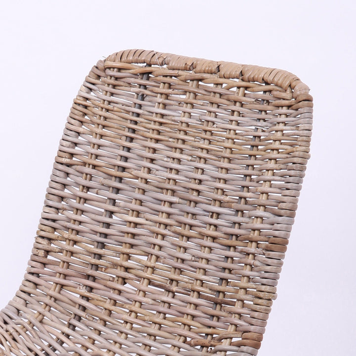 Bohemian rattan dining chair oberyn conceptual design.
