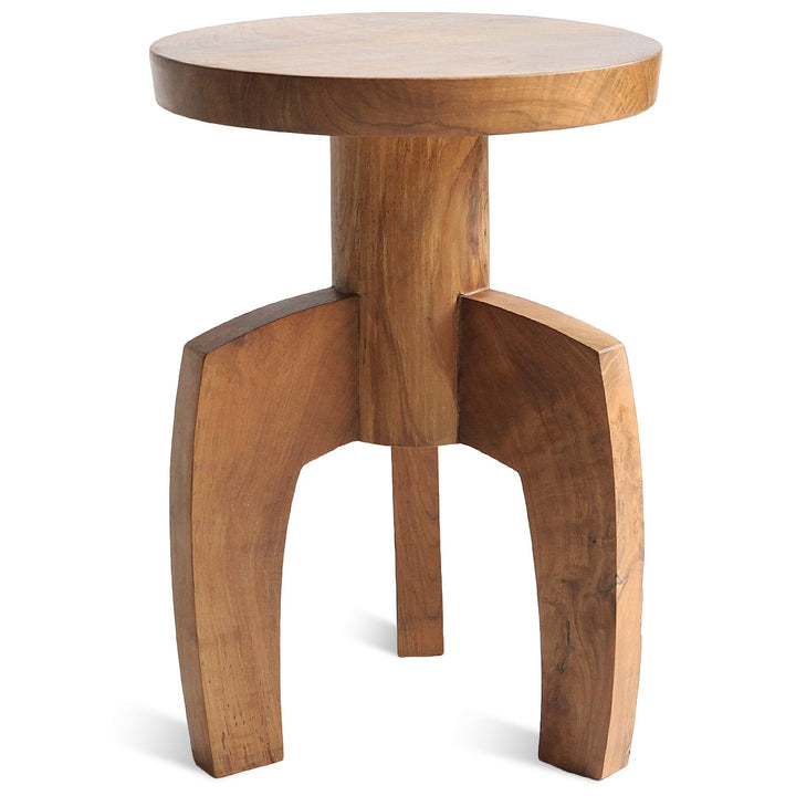 Bohemian Wood Side Table LUNA