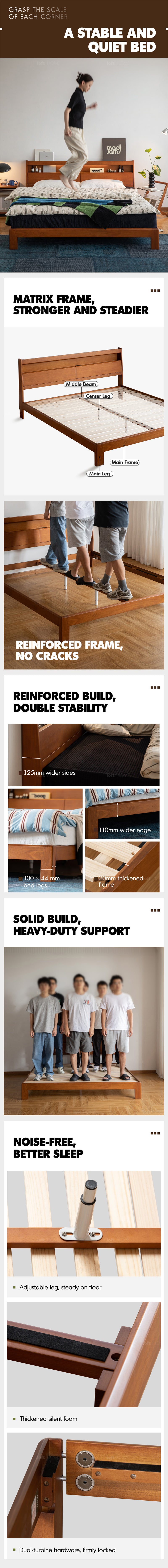 Vintage Boxwood Bed ACCOMPANY LIGHT More Details and Instruction_2