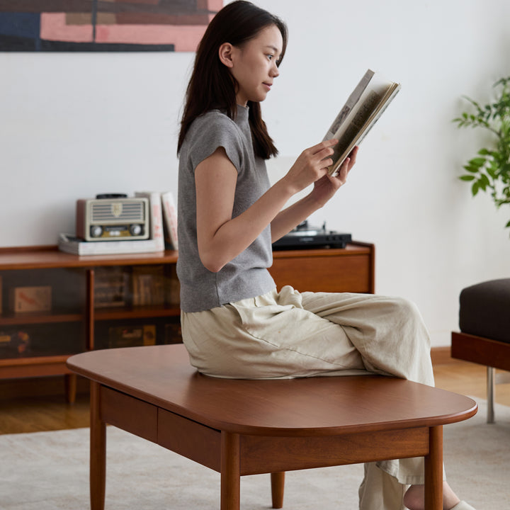 Vintage boxwood coffee table vista size charts.