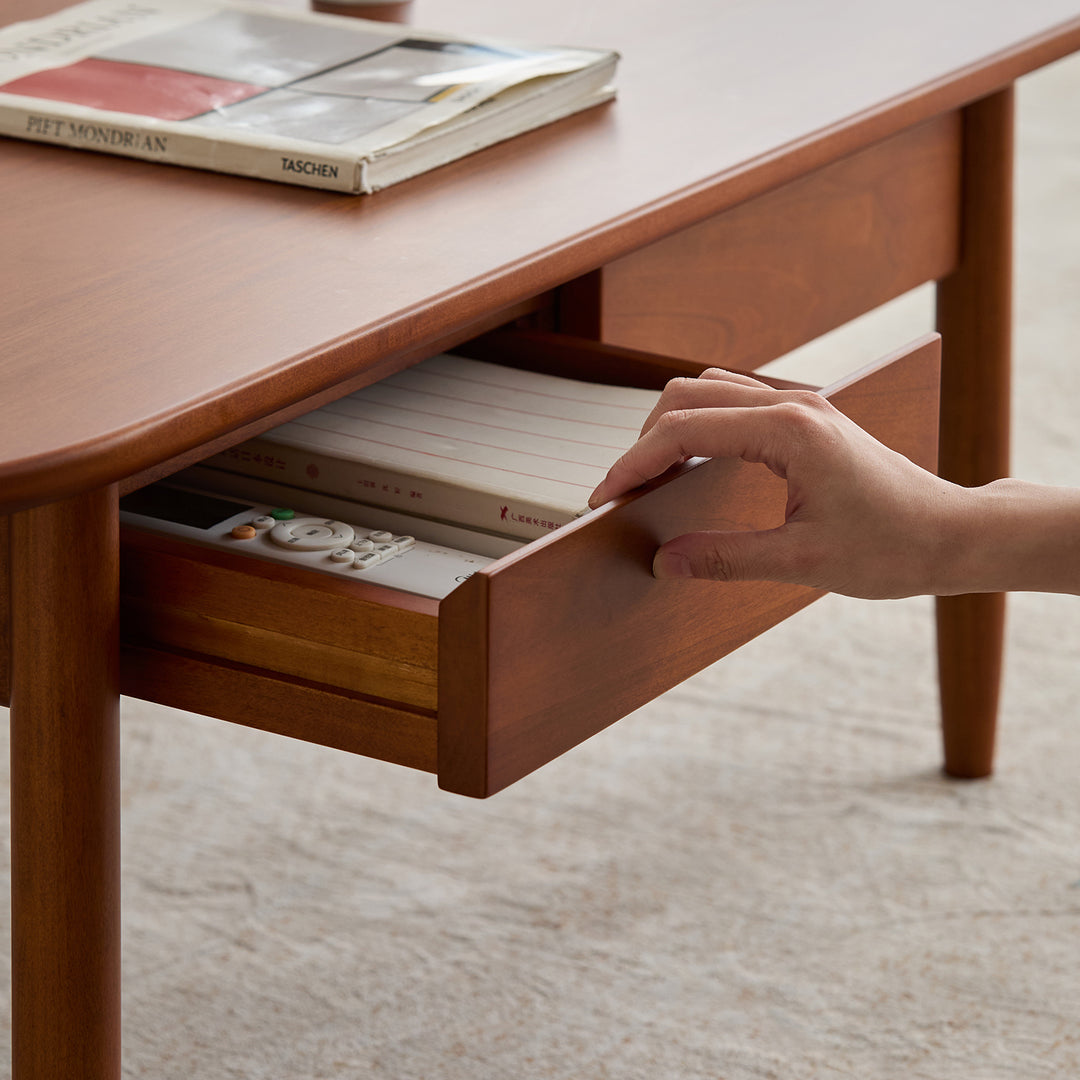 Vintage boxwood coffee table vista color swatches.
