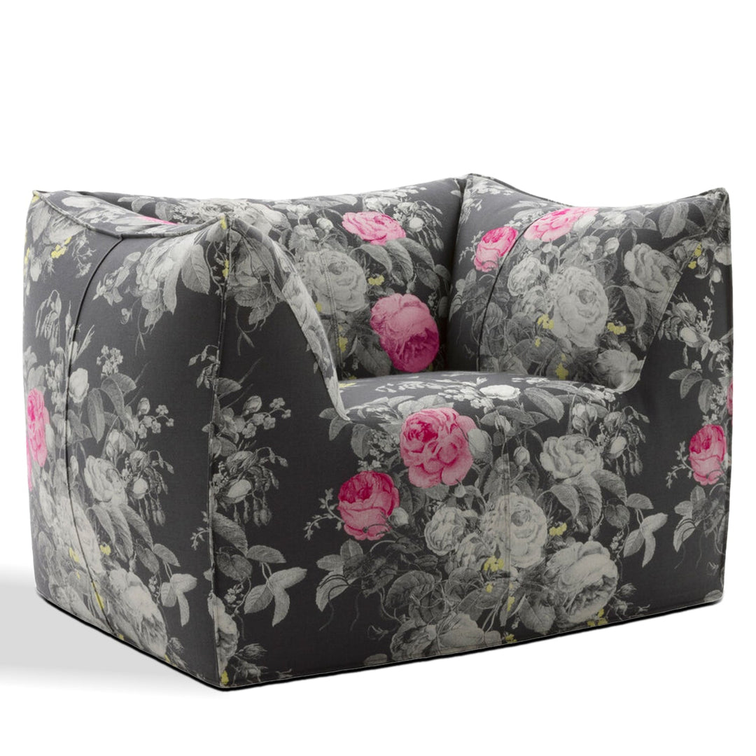 Contemporary fabric 1 seater sofa bambole detail 3.