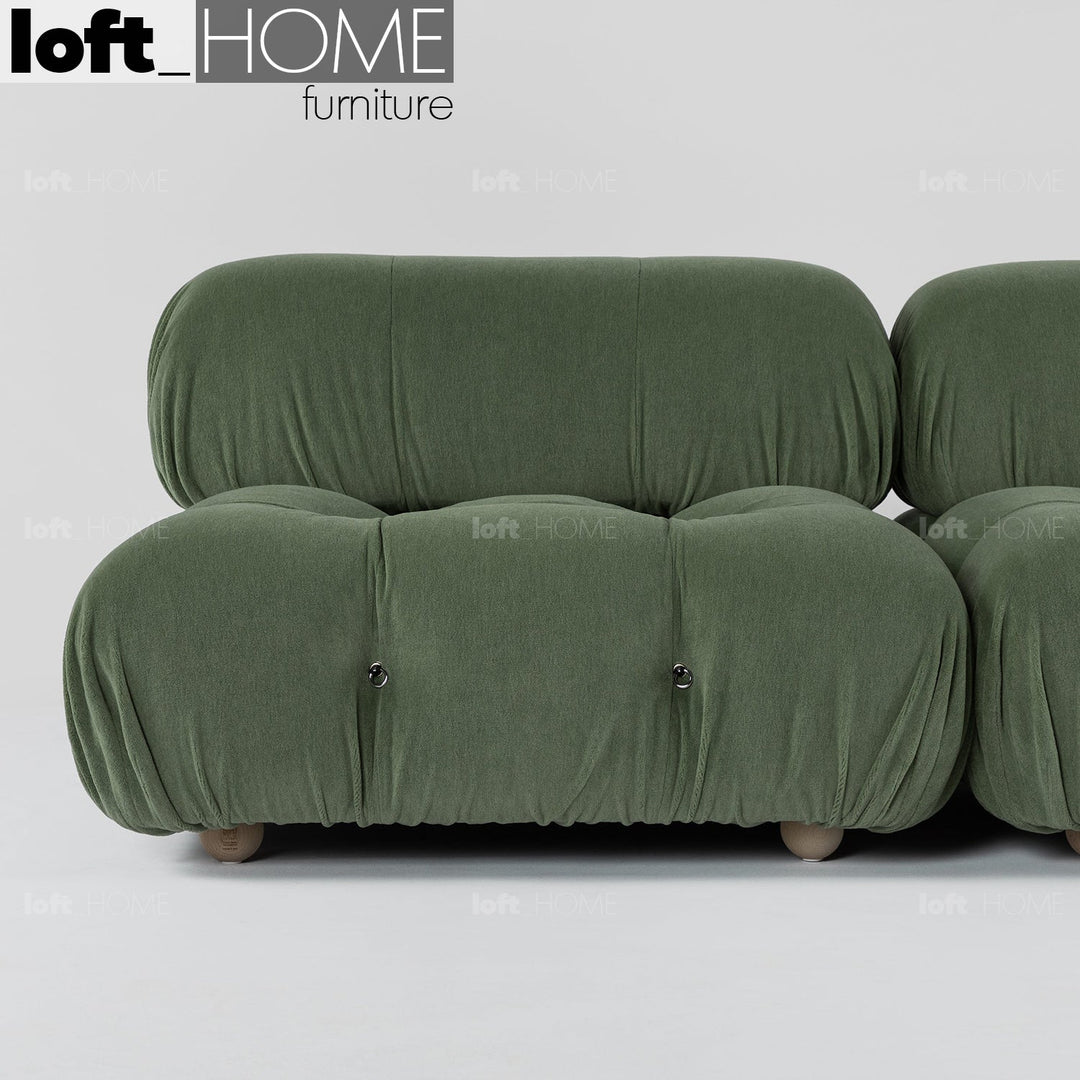 Contemporary fabric 1 seater sofa camaleonda primary product view.