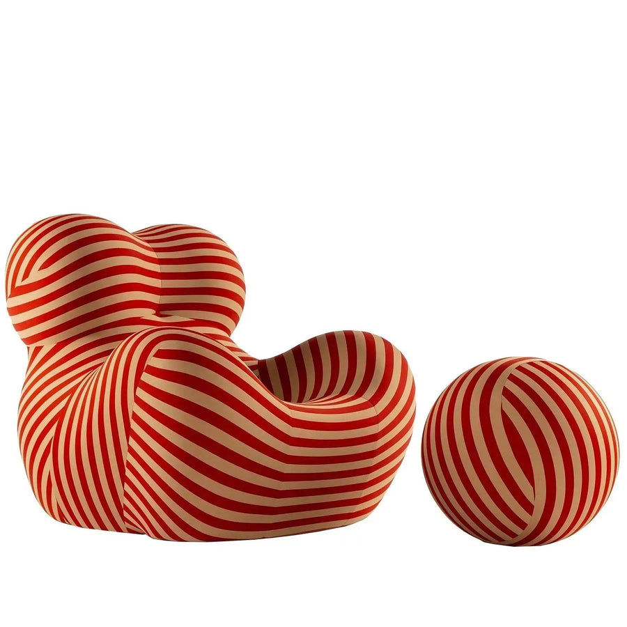 Contemporary Fabric 1 Seater Sofa LA MAMMA