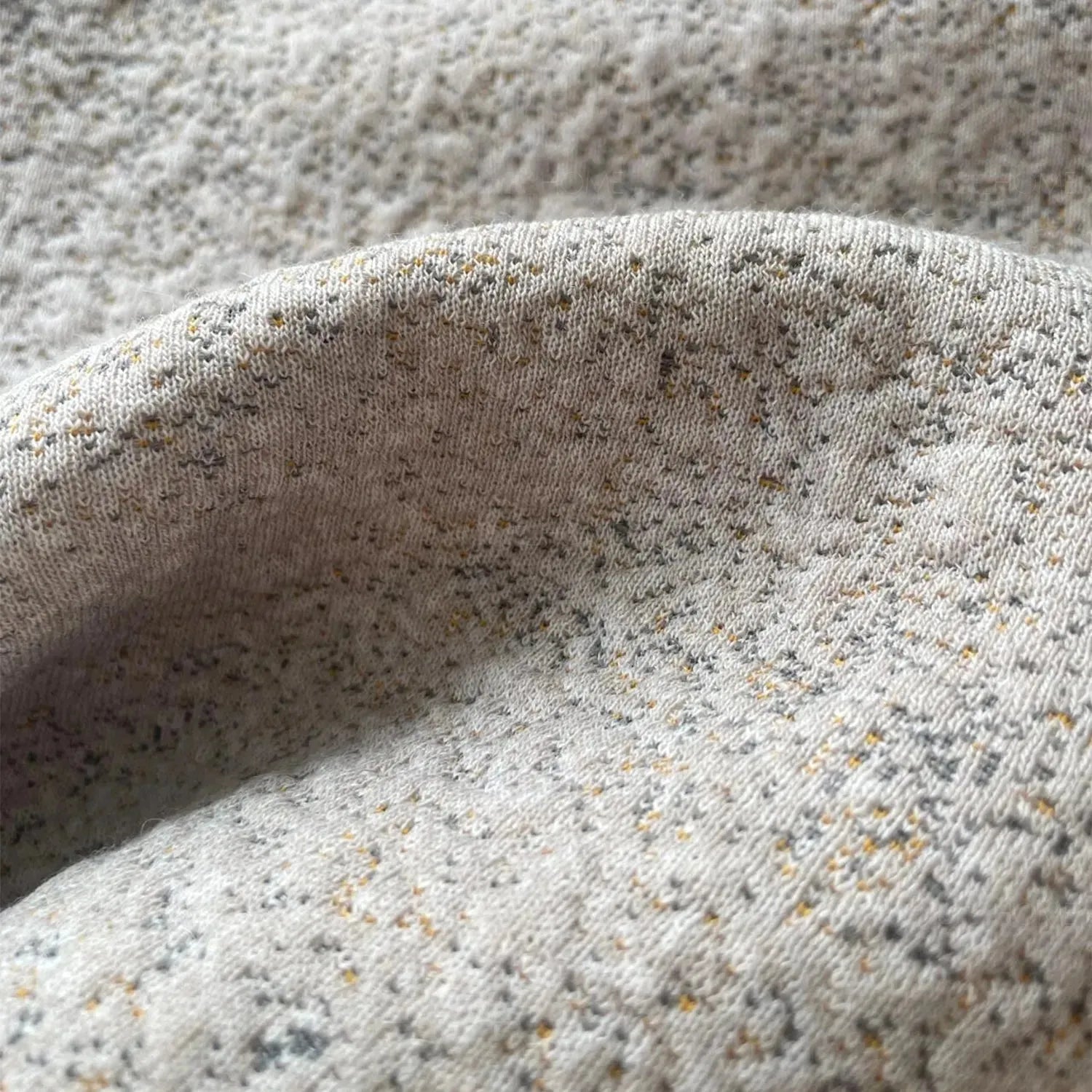 Contemporary fabric 2 seater sofa pebble detail 8.