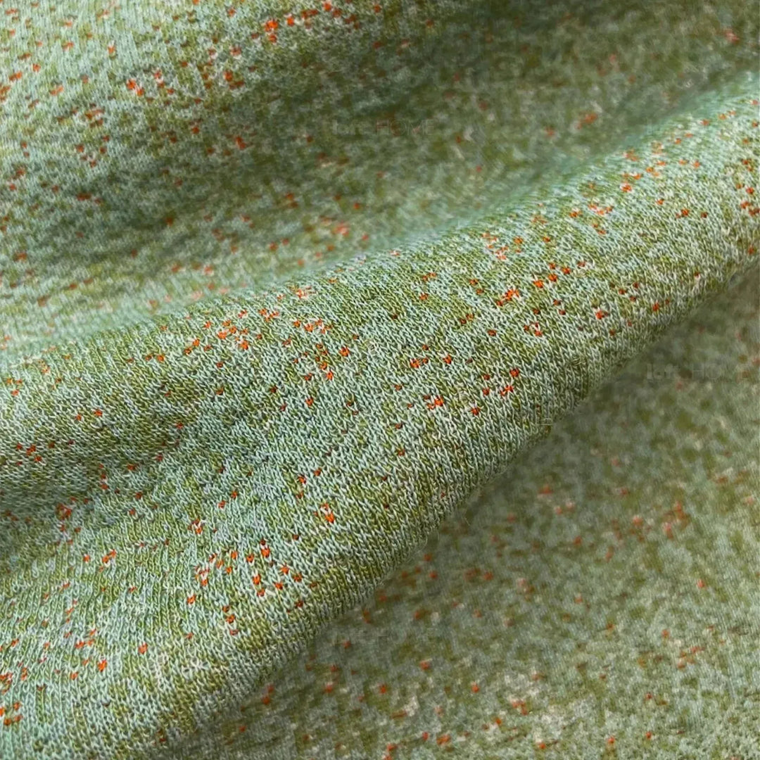 Contemporary fabric 2 seater sofa pebble detail 7.