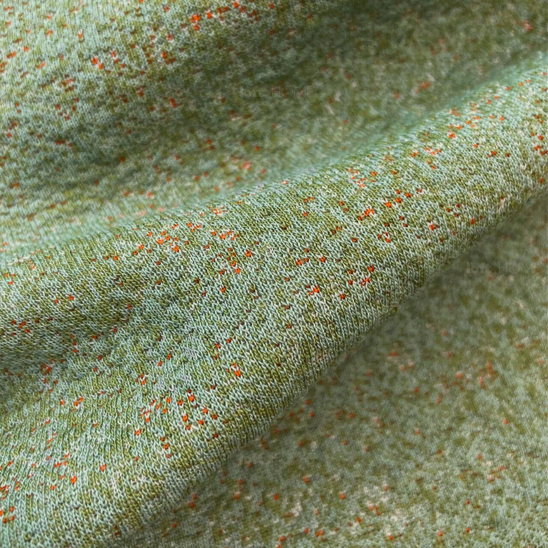 Contemporary fabric 2 seater sofa pebble detail 8.