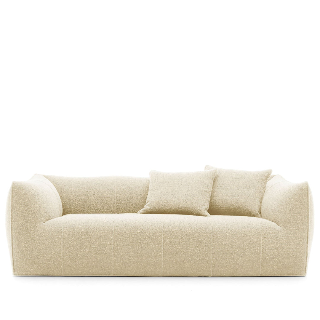 Contemporary fabric 3 seater sofa bronte detail 1.