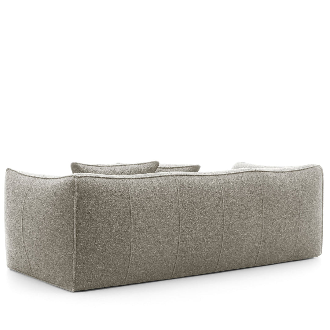 Contemporary fabric 3 seater sofa bronte detail 9.