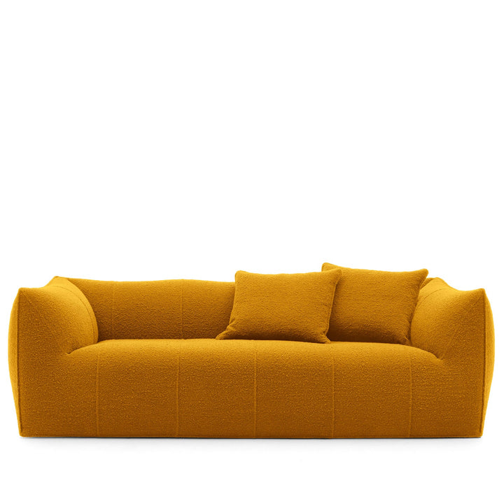 Contemporary fabric 3 seater sofa bronte detail 10.