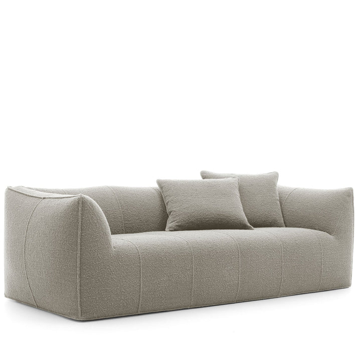 Contemporary fabric 3 seater sofa bronte detail 8.