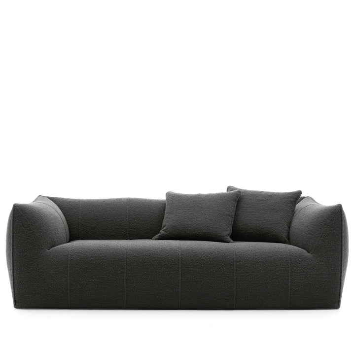 Contemporary fabric 3 seater sofa bronte detail 4.