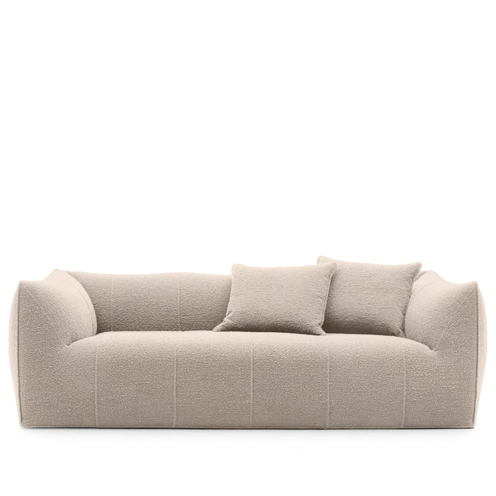 Contemporary fabric 3 seater sofa bronte detail 19.
