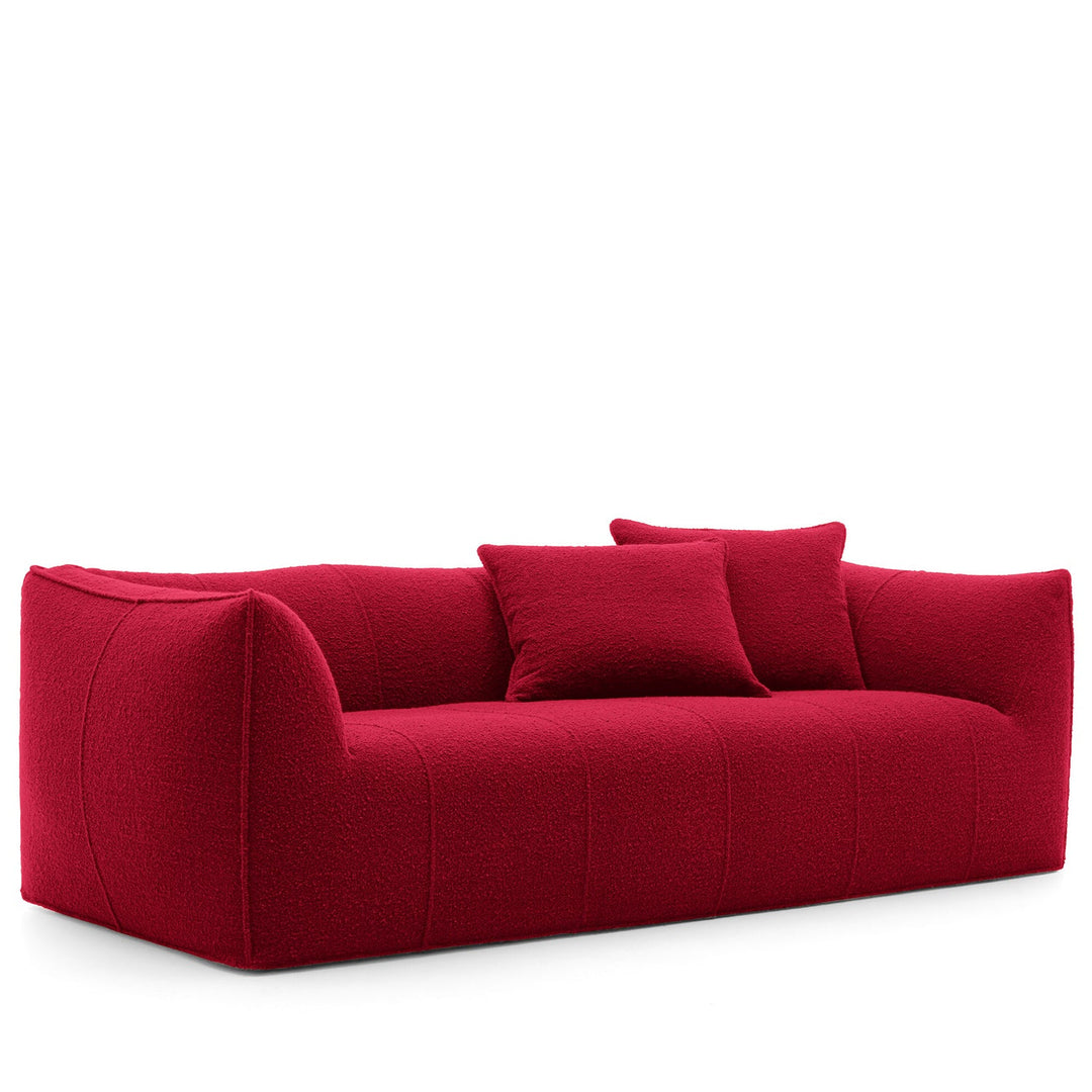 Contemporary fabric 3 seater sofa bronte detail 14.