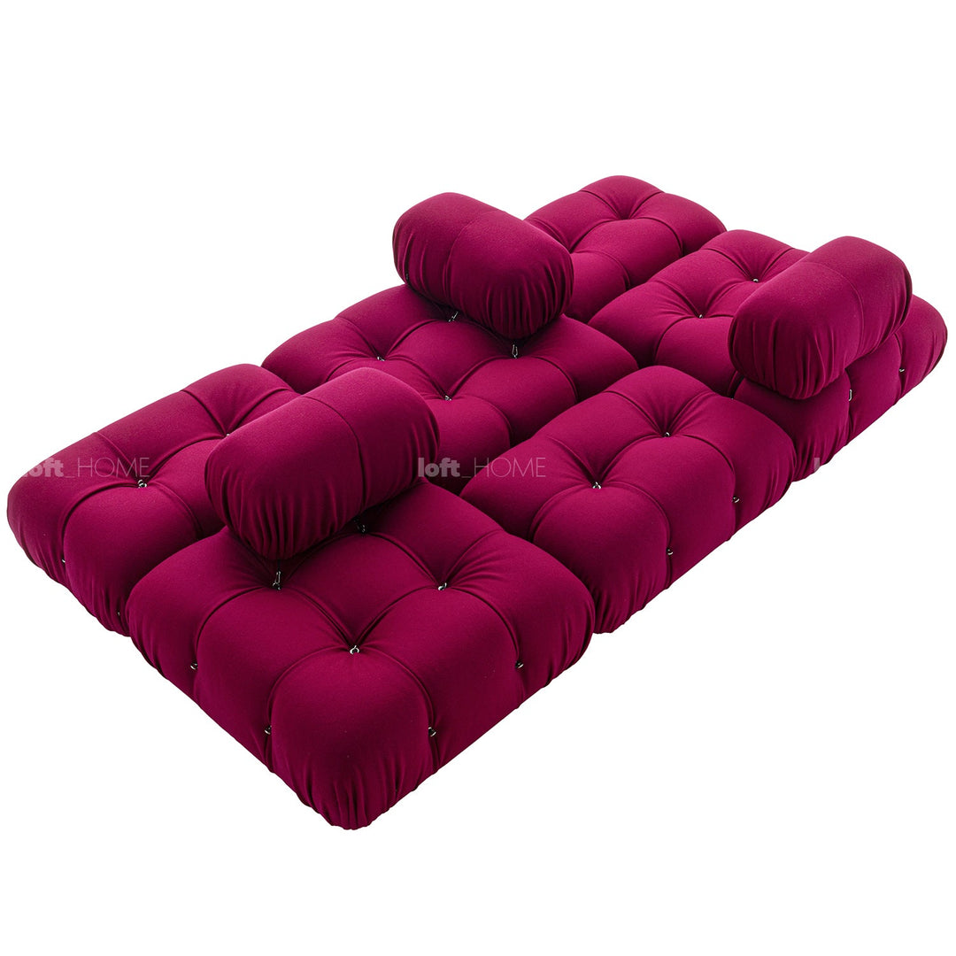 Contemporary fabric l shape sectional sofa camaleonda 2+l+ottoman conceptual design.