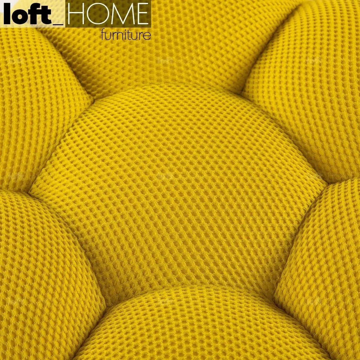Bauhaus fabric round ottoman bubble conceptual design.