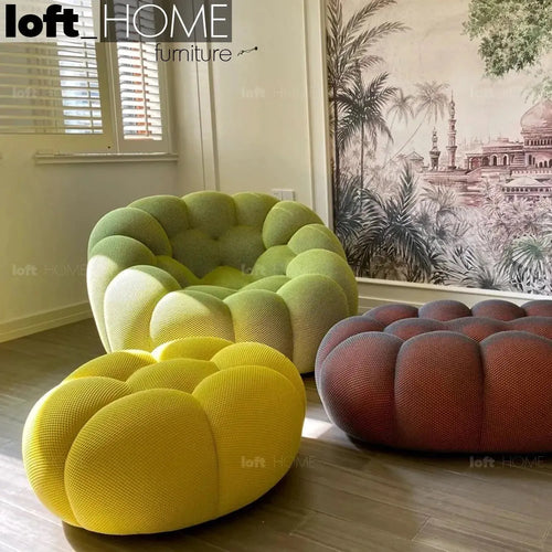 Bauhaus Fabric Round Ottoman BUBBLE Good to Know Preview-1