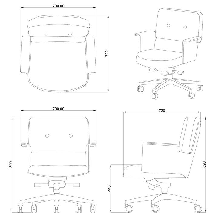 Contemporary genuine leather office chair retro bent plate size charts.