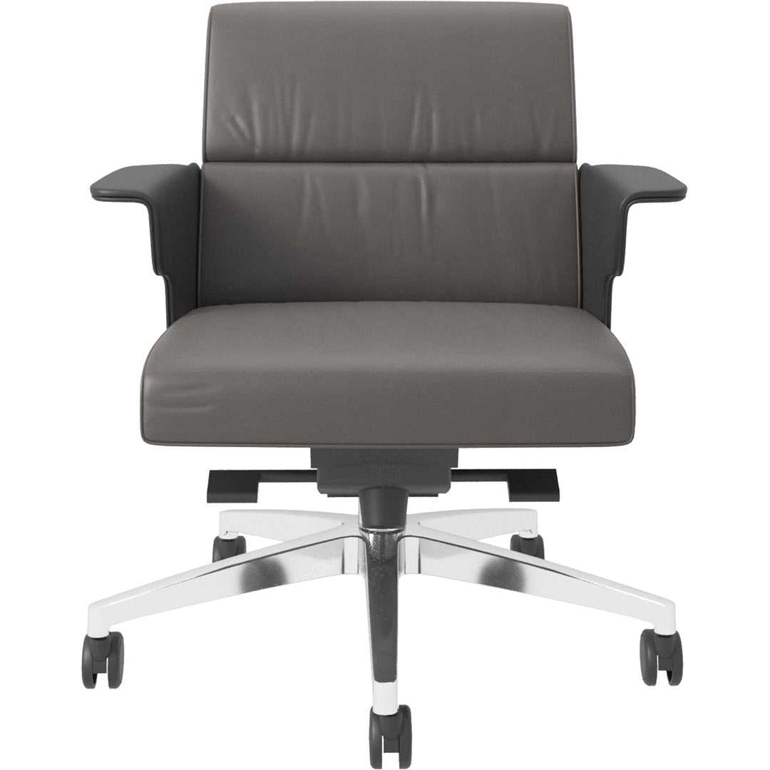 Contemporary Genuine Leather Office Chair WINGS Full Leather