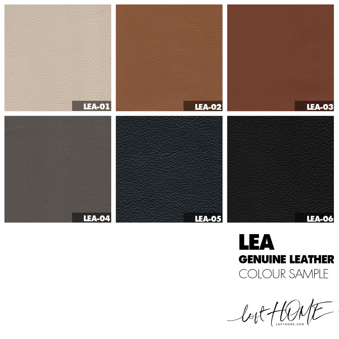 Contemporary genuine leather office chair wings full leather color swatches.