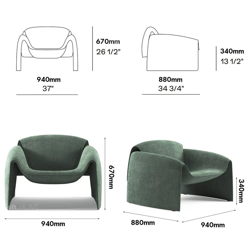 Bauhaus teddy fabric 1 seater sofa le club size charts.