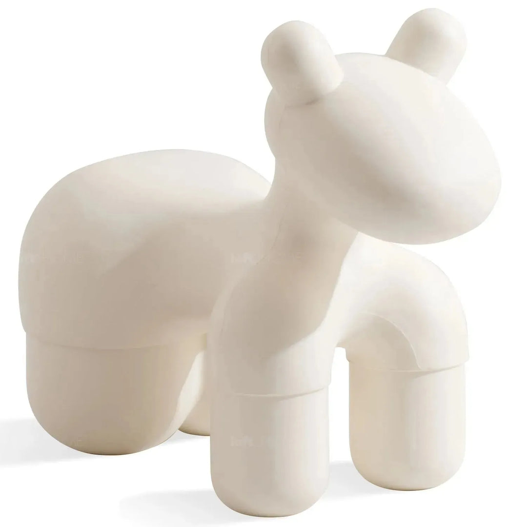 Cream Polyethylene Decor LLAMA