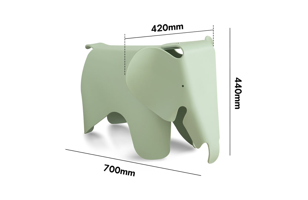Bauhaus Plastic Ottoman ELI Size Chart
