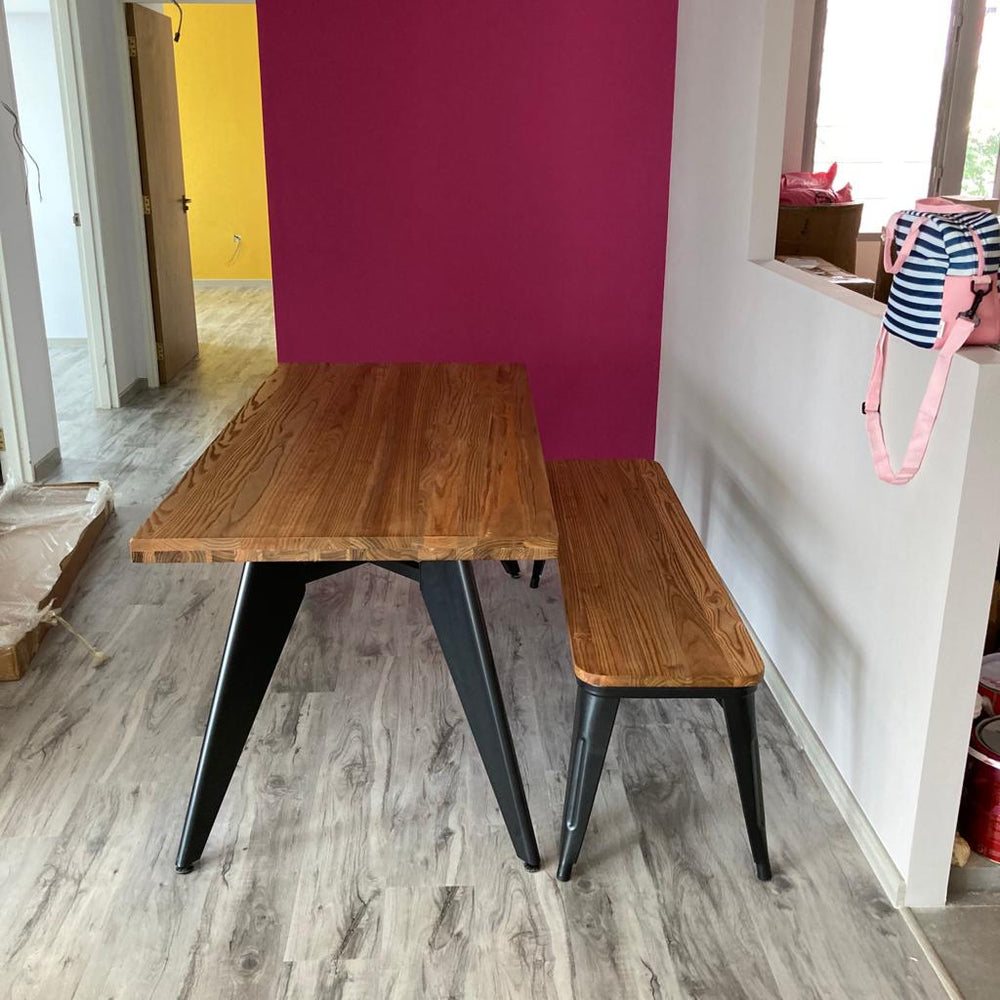 (Fast Delivery) Dining Table Ran Natural Primary Product