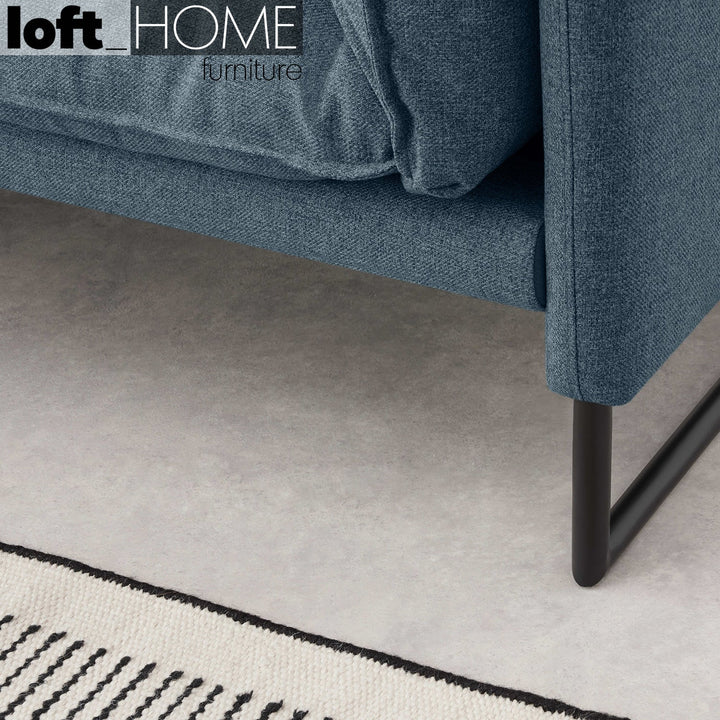 Modern Fabric L Shape Sofa MALINI 3+L Detail 10