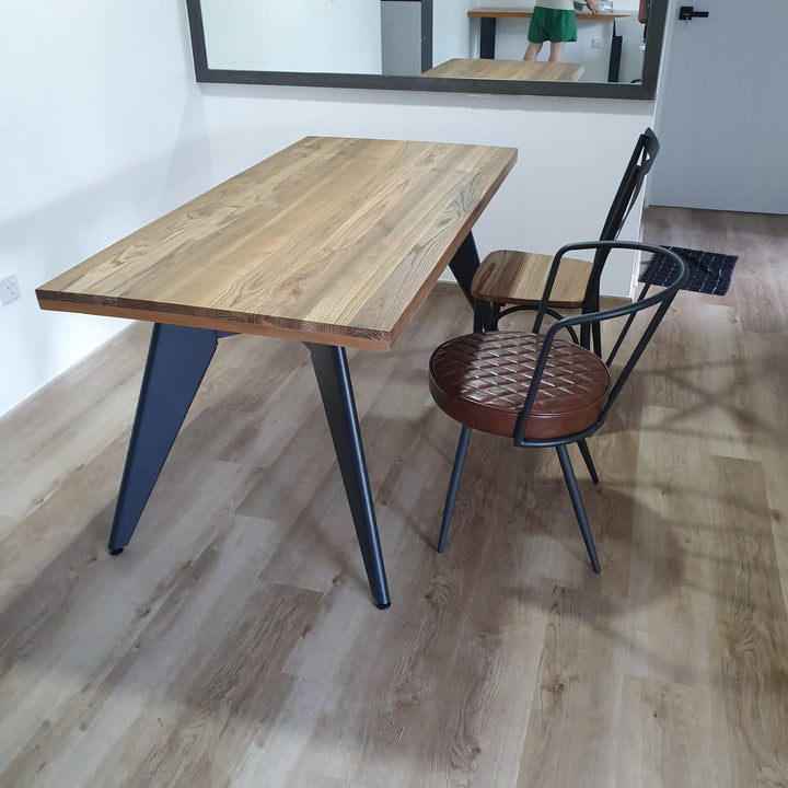 (Fast Delivery) Dining Table Ran Natural Size Chart
