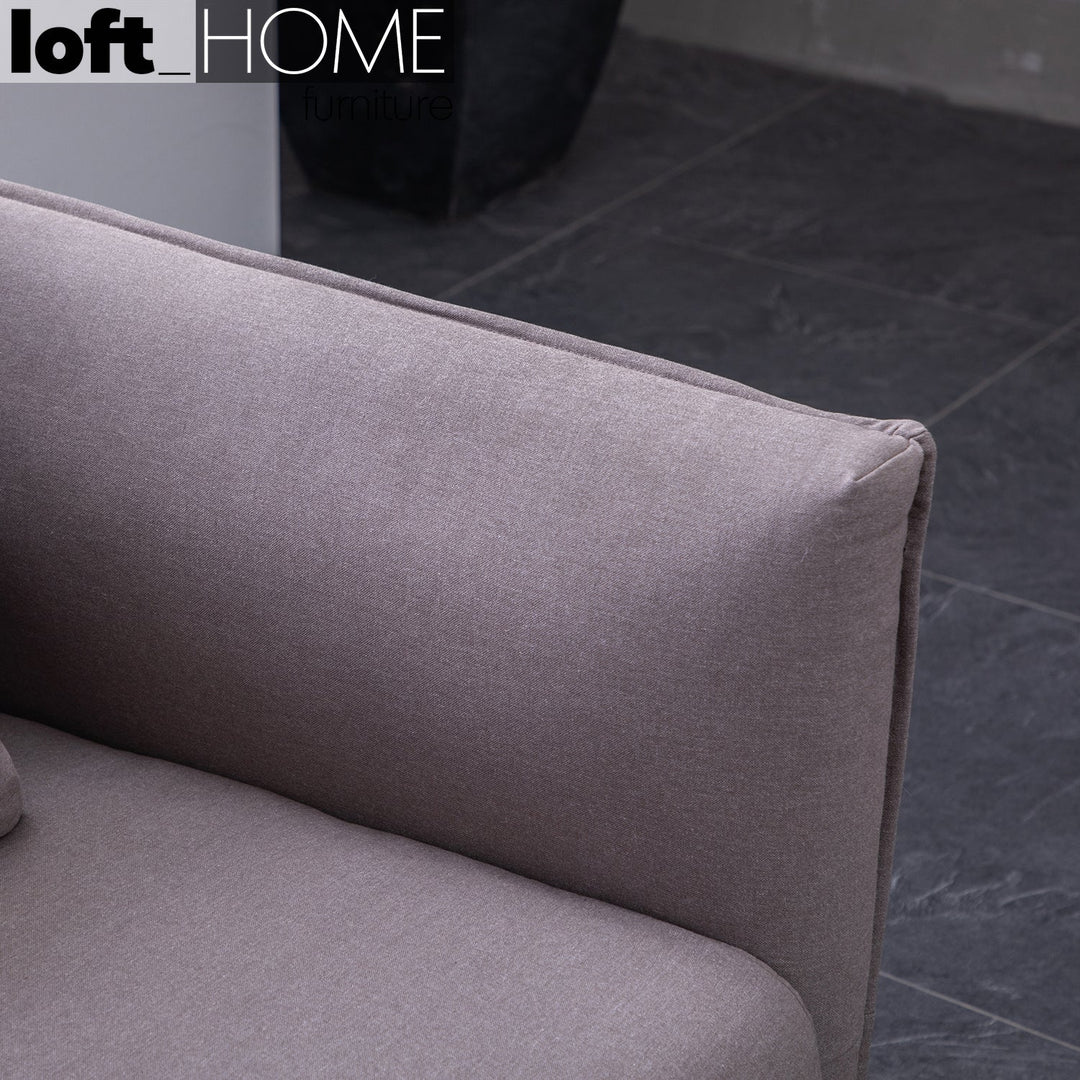 (Fast Delivery) Modern Fabric 1 Seater Sofa ADAM Conceptual