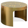 Eclectic Steel Coffee Table ROMAN