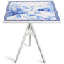 Eclectic Wood Book Display Bracket DELFT BLUE