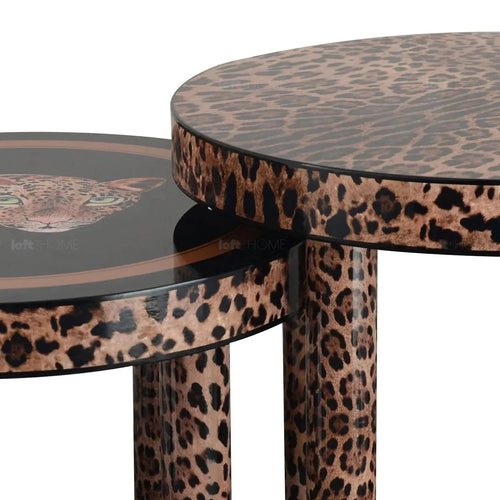Eclectic Wood Coffee Table LEOPARD Good to Know Preview-1