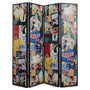 Eclectic Wood Divider ABSTRACT
