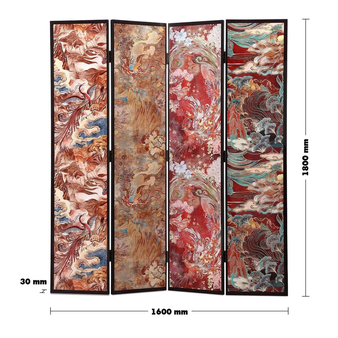 Eclectic wood divider apsara size charts.