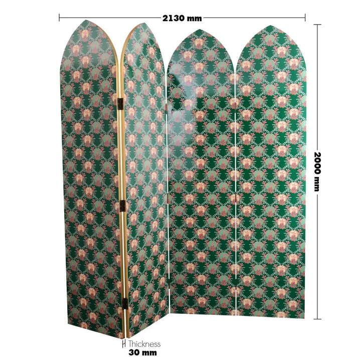 Eclectic wood divider jaipuri size charts.