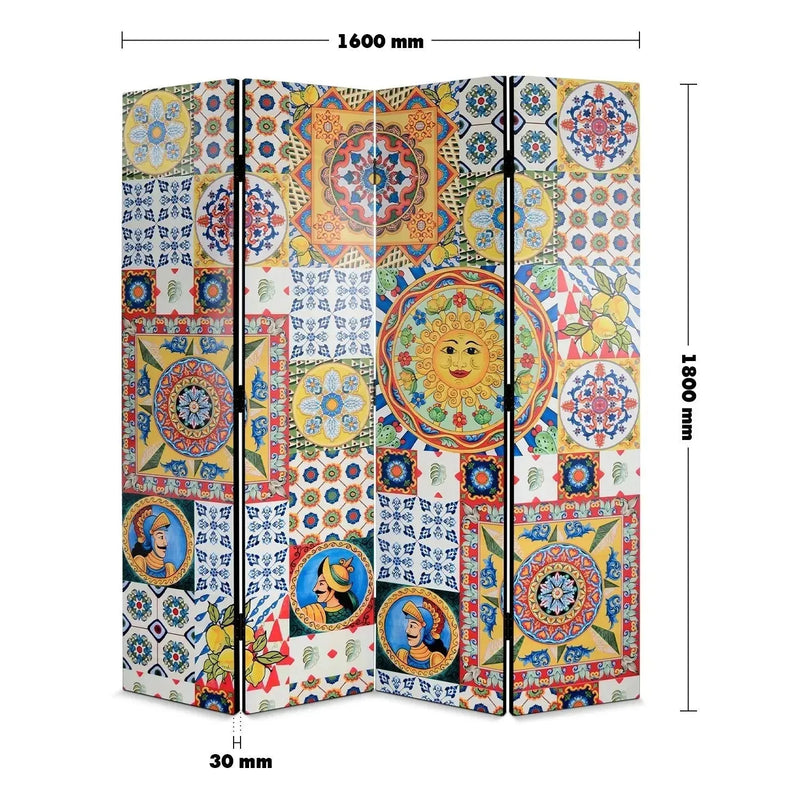 Eclectic wood divider sicily size charts.