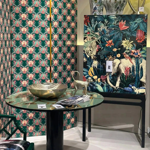 Eclectic Wood Drawer Cabinet High JUNGLE Good to Know Preview-1