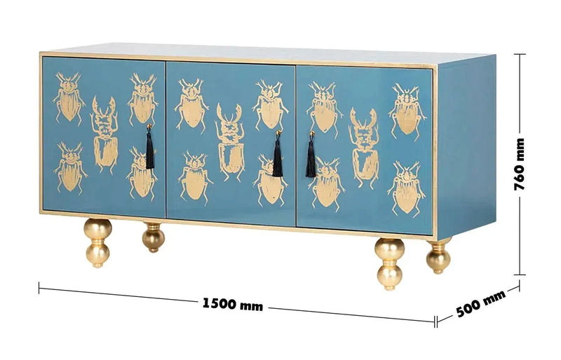 Eclectic wood storage cabinet bettle size charts.