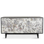 Eclectic Wood Storage Cabinet LOTUS