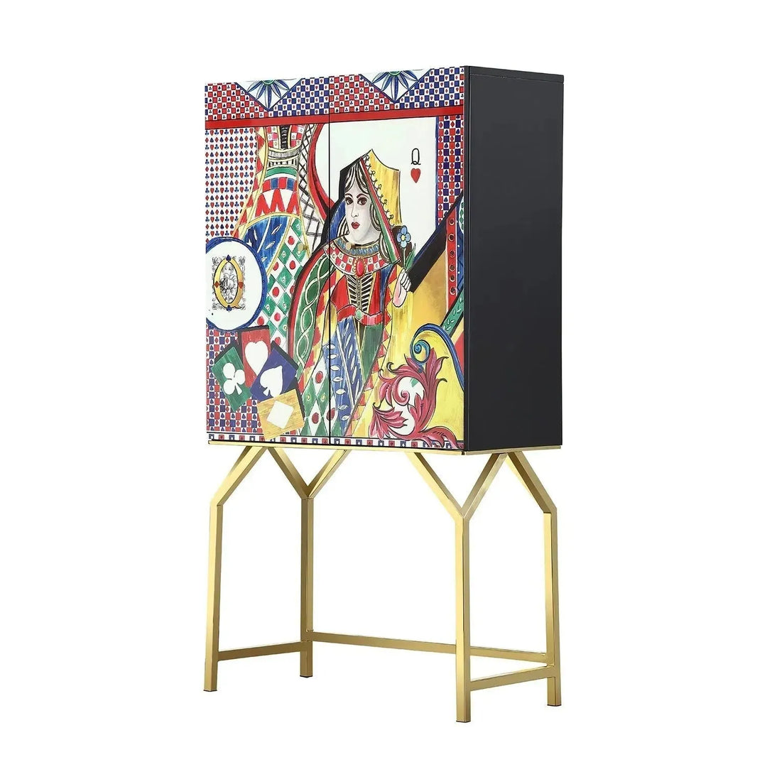Eclectic wood storage cabinet royaldeal queen in still life.