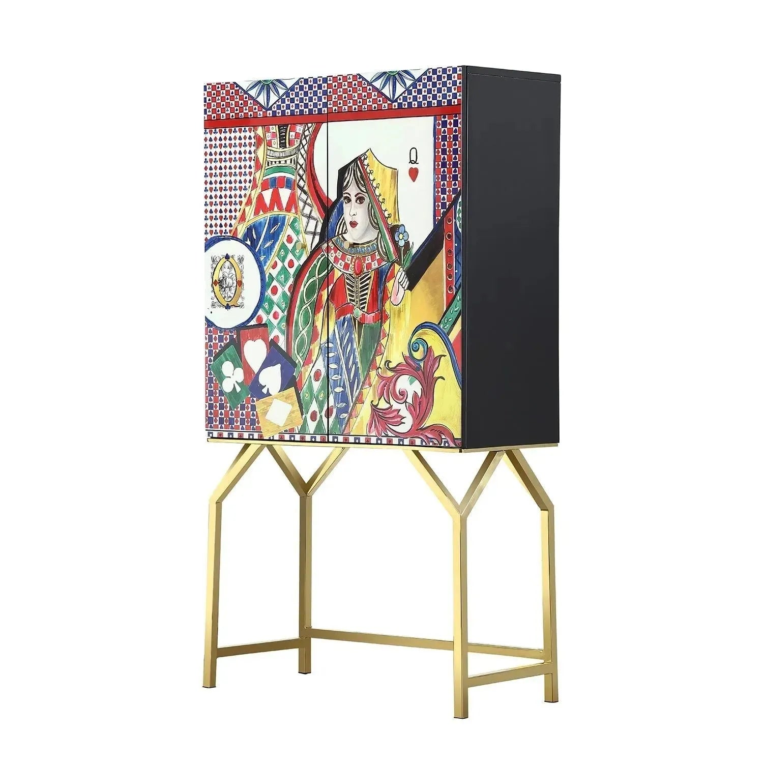 Eclectic wood storage cabinet royaldeal queen in still life.